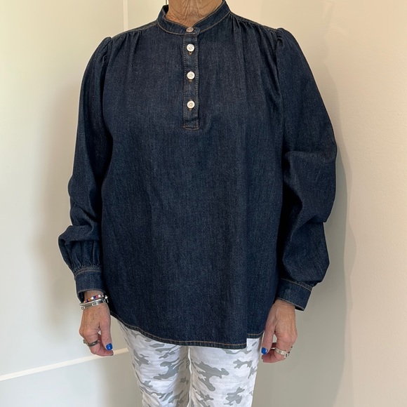 GANNI Denim Tunic - Picture 1 of 8